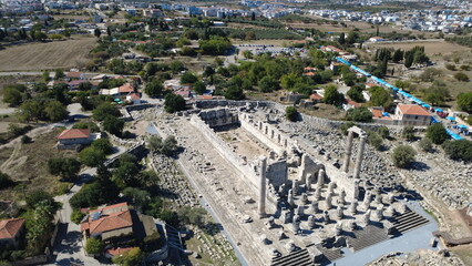 Aerial View of the Temple of Apollo