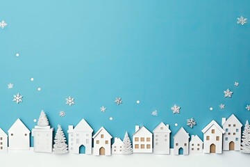 Fototapeta premium Christmas outdoors winter nature.