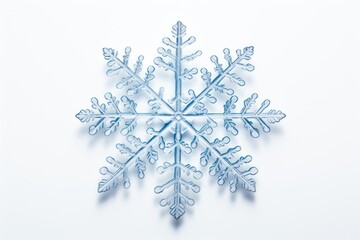 Snowflake white white background celebration.