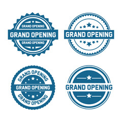 Grand opening stamp collection