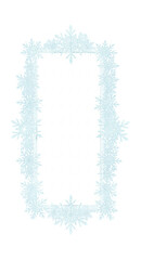 christmas background with snowflakes