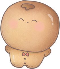 A cute gingerbread.