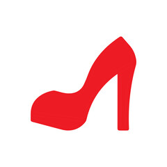 heels icon red