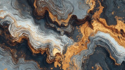 Abstract rock formations with geological patterns, earth science background, natural history