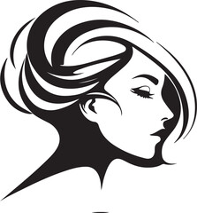 Logo template with the image of the man in hat.