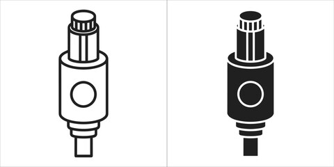 Illustration of a cable connector, showcasing its design and functionality in detail