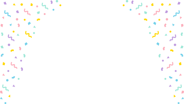 Party Confetti Birthday party confetti background, festive ribbons and streamer paper spiral stripes, cartoon vector. Colorful confetti Celebration confetti background Falling colorful confetti