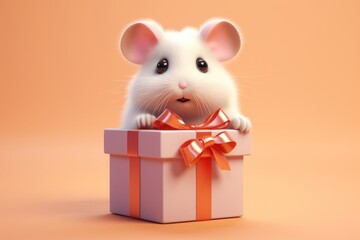 Hamster rodent animal mammal.