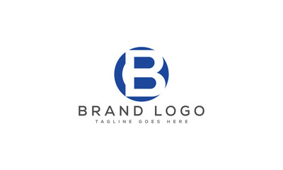 letter B logo design vector template design for brand.