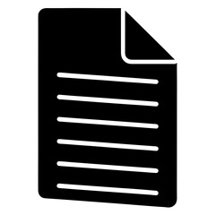 vector document icon