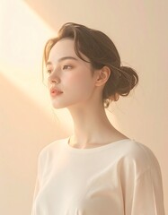 asian woman beautiful model