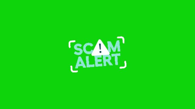 Scam sign