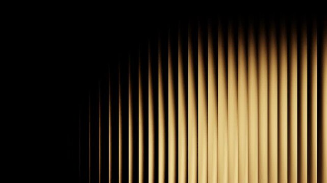 glass effect bright color video of dark yellow on dark backdrop for wallpaper poster design