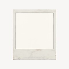 Vintage polaroid frame element