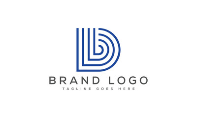 letter B logo design vector template design for brand.