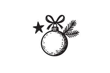 Handdrawn Illustration Christmas Decoration 