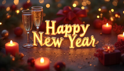 happy new year digital post