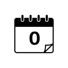 Calendar Icon — Minimal Business Planner Symbol