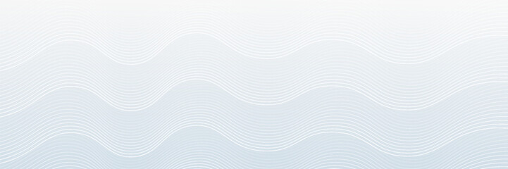Abstract background with white and gray colors. The background features smooth, flowing lines creating a soft, modern texture. Gradient wave background vector. Silver background.