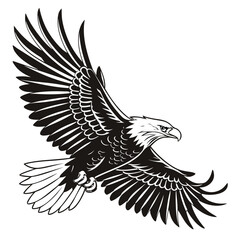Fototapeta premium eagle in the form of a eagle