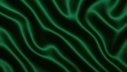 Obraz premium Luxurious emerald silk texture desktop wallpaper
