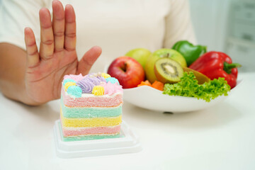 Junk food no good health eating for diet.