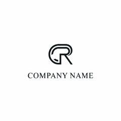 Elegant Monogram Logo Design with Intertwined Letters R and P.