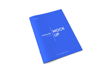 Soft Cover Magazine Mockup Template