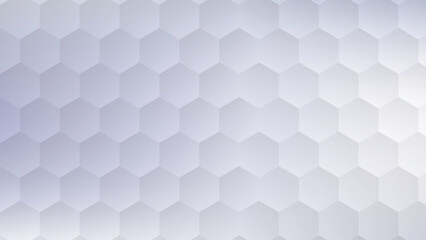 Fototapeta premium Abstract Honeycomb Geometric Pattern with Soft Gradient and Subtle Shadow Effect Perfect for Modern Backgrounds and Technological Designs