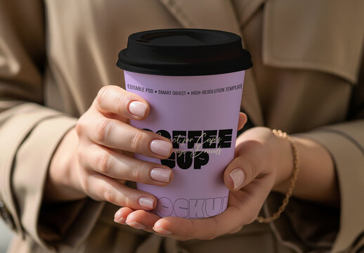 Coffee Cup Mockup with Generative AI