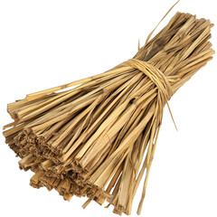 Toothpicks isolated on white png showing clean wooden sticks with natural texture perfect for kitchen utensil design and hygiene concept projects