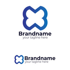 Modern Abstract Loop Knot Logo Design Symbolizing Connection, Cooperation, and Community in a Seamless Intertwined Shape for Business Vector Icon Template