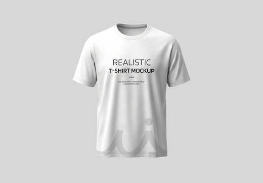 Realistic T-Shirt Mockup