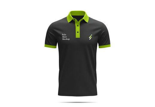 Polo Shirt Mockup PSD Template