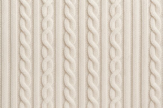 Cozy textured cable knit pattern