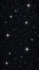 Obraz premium Starlit cosmic night sky wallpaper for mobile
