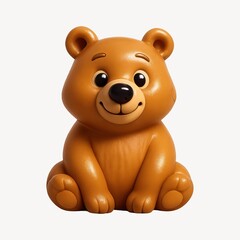 Obraz premium Cute cartoon bear illustration