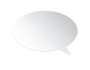 Chat bubble icon or Speech bubble symbol. Paper speech bubble, cloud, bubble, speech. Graphic resources about speech bubble.