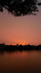 Fototapeta premium sunset over the sea
