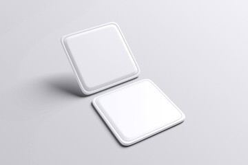 Coaster Mockup Blank