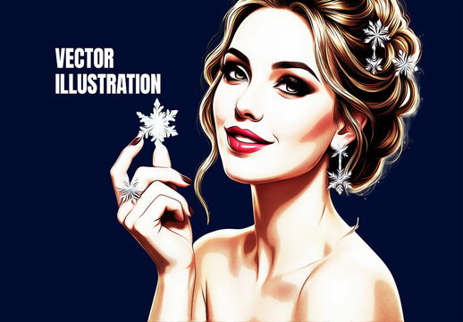 Vector Illustration Photo Effect