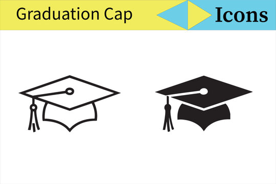 Scholarly Vector Illustration Representing Knowledge and Accomplishment