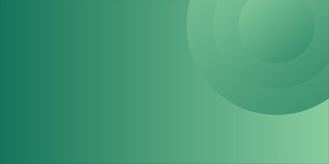 Green Abstract Gradient With Circular Shapes For Modern Technology And Nature Themes eps10