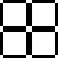 black and white checkered background