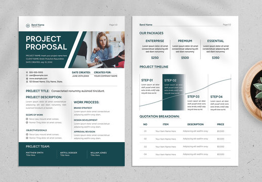 Modern Business Project Proposal Template