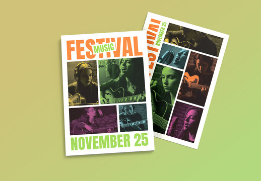 Music Festival Flyer Template