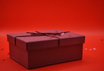red gift box