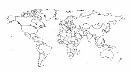 world map
