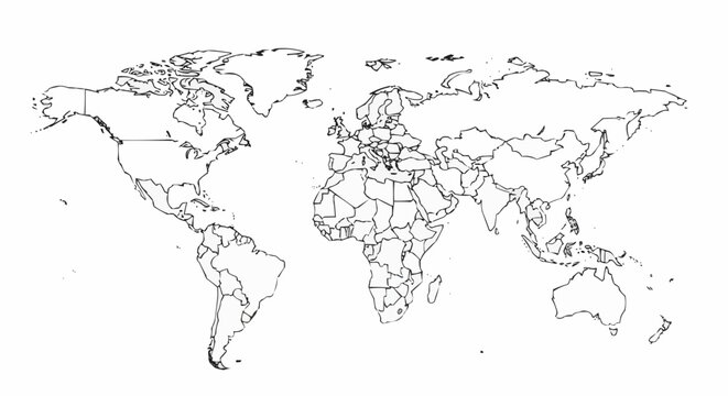 world map