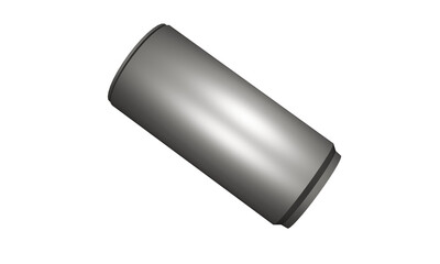 3D illustration of a alumunium cans